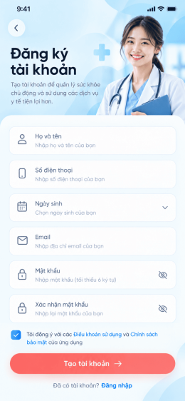 App Bệnh viện / Phòng khám